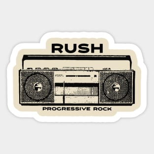 Rush Sticker